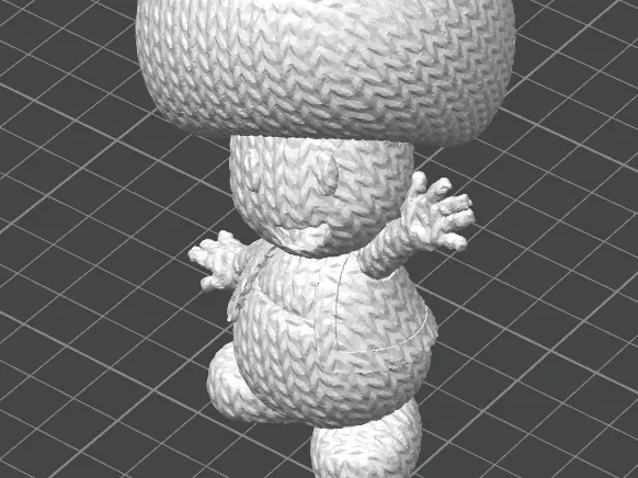 Toad crochet pintable