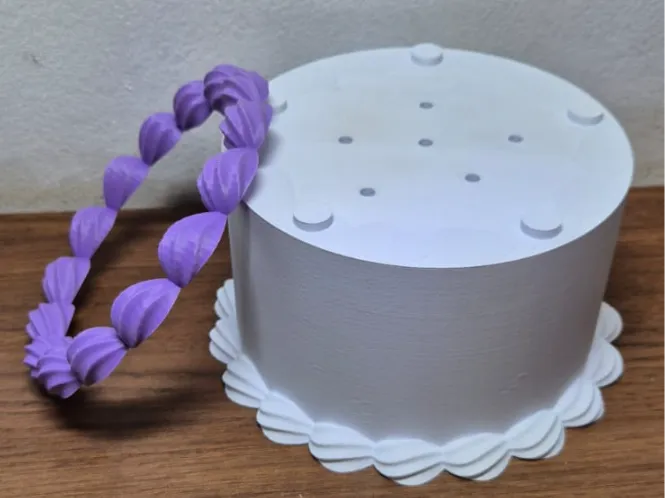 bolo fake para top e decoração