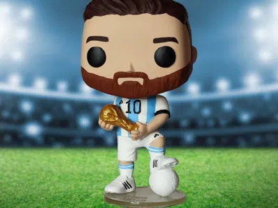 Messi Funko pop No AMS