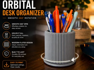 Orbital Desk Organizer