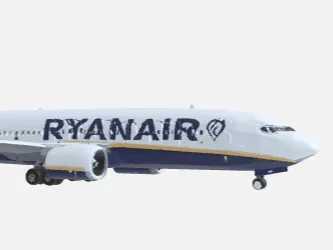 Ryanair plane model