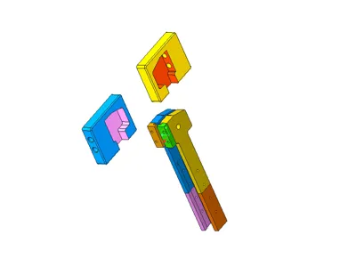 CNC hammer spot welding pen