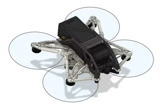 Dji avata 4 inch FPV drone frame