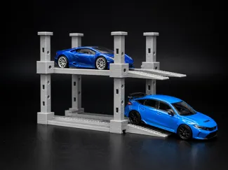 1/64 Stackable Diecast Display Diorama Rack