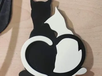 Lovely Cat Coster