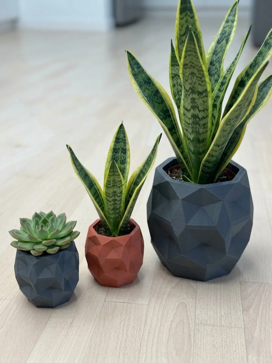 Succulent planter - pot - Free 3D Print Model - MakerWorld