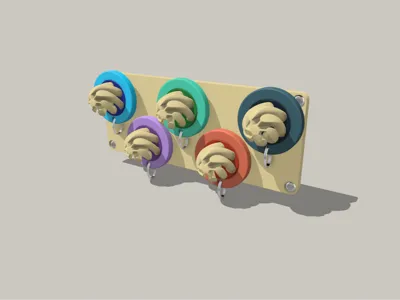 Vortex Wall Keyholder