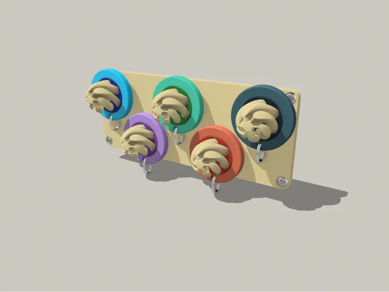 Vortex Wall Keyholder