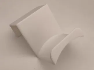 Soporte auriculares cabecero cama