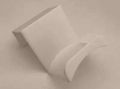 Headboard headphone holder