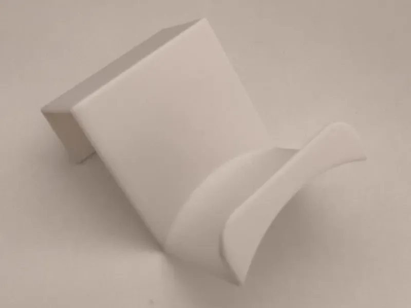 Soporte auriculares cabecero cama
