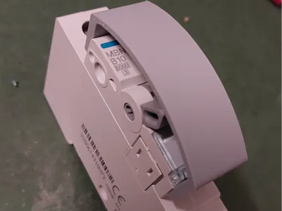 Lockout device for Hager circuit breaker