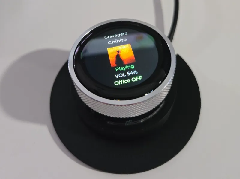 Stand for ESP32-S3 1.28" round touch LCD knob