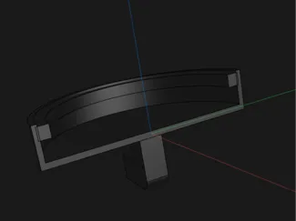 Makercoin Halter für Skadis Wand 