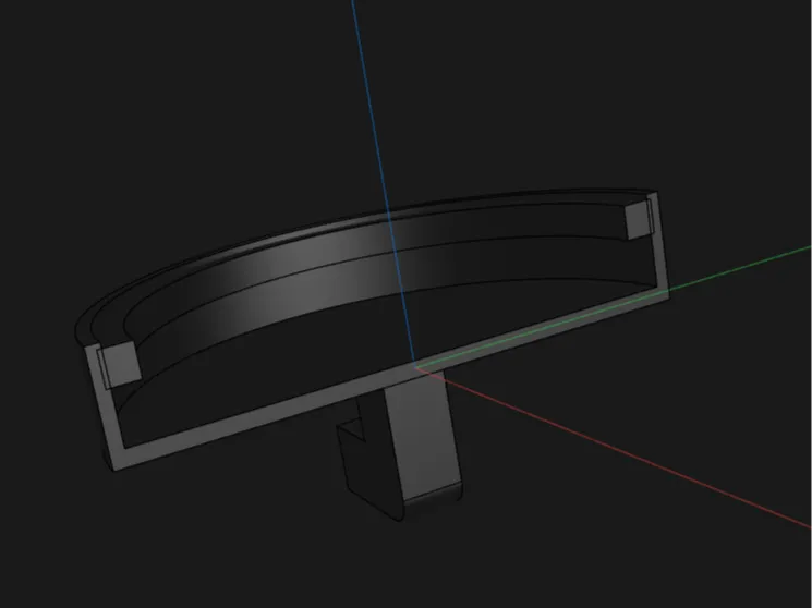 Makercoin Halter für Skadis Wand 