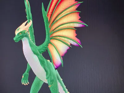 Colorful Fantasy Dragon