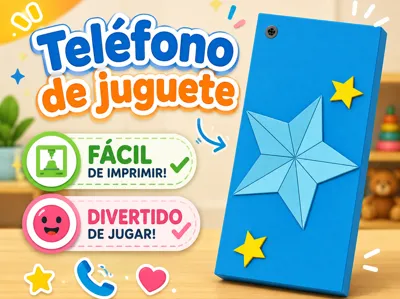 Easy to Print Toy Phone