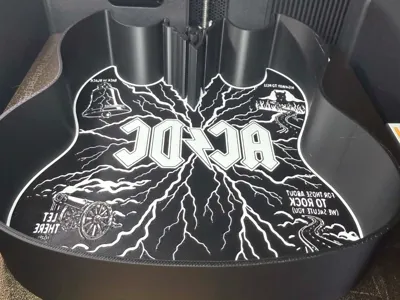 Acdc Guitar light 