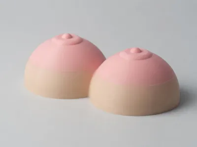 Cherry Bomb Fridge Magnet / Boobs Magnet