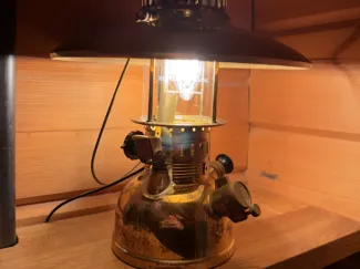 Kerosene lamp lightbulb casing - Geniol Automatic
