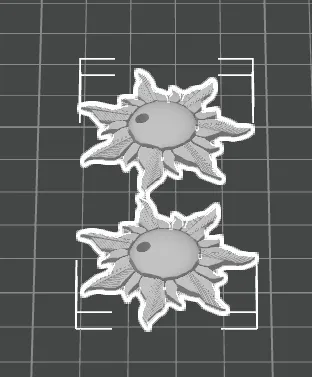 Sun Earrings view 2