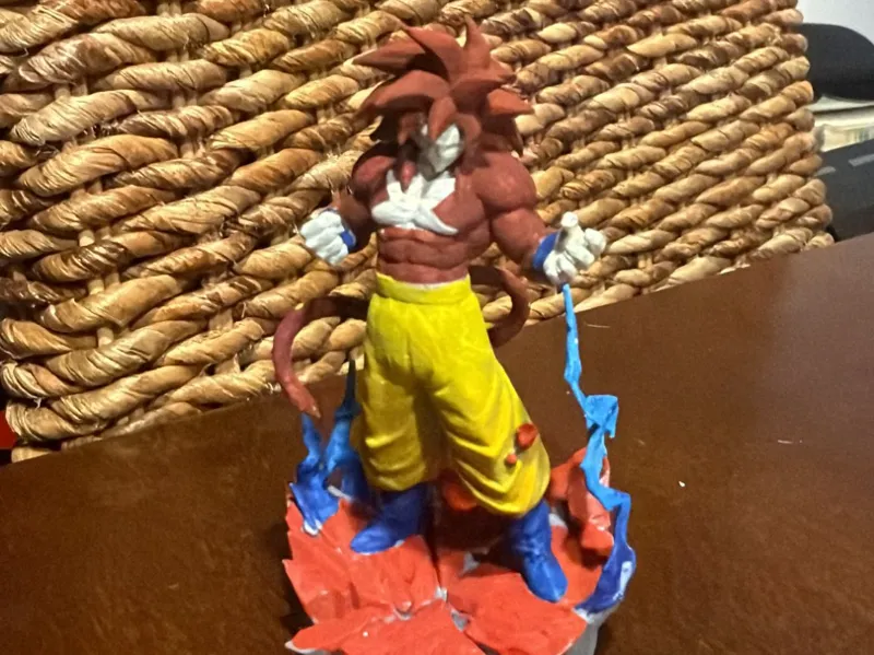 Goku Statue-High Datail