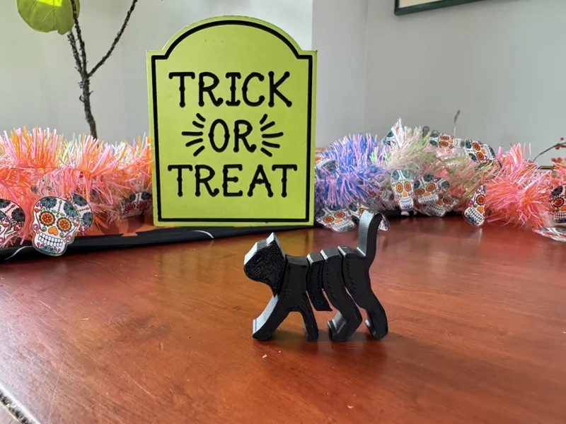 Flexi Halloween Cat
