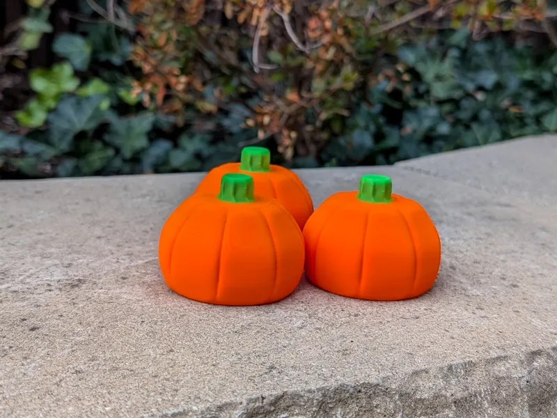 Small Pumpkin Decoration (Easy Color Change)