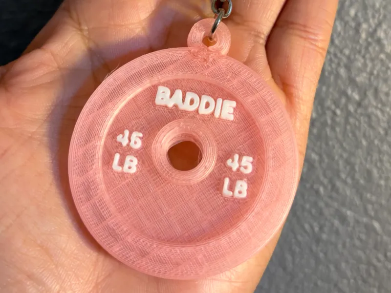 BADDIE WEIGHT PLATE 