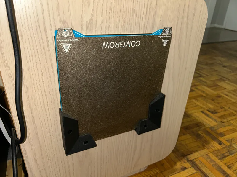 Mounted Build Plate holder