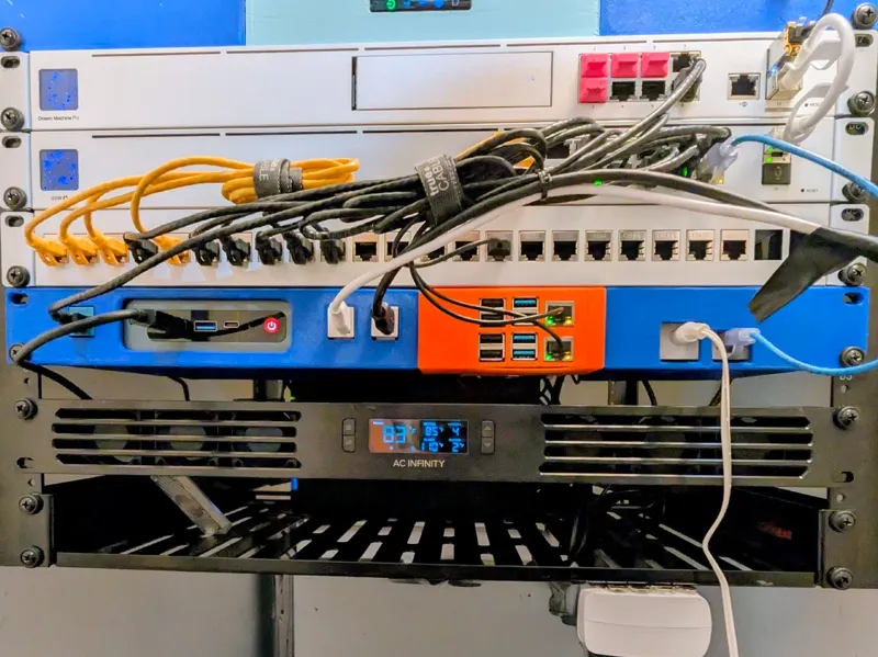 2U Rack-Mounted HomeAssistant System - 19in