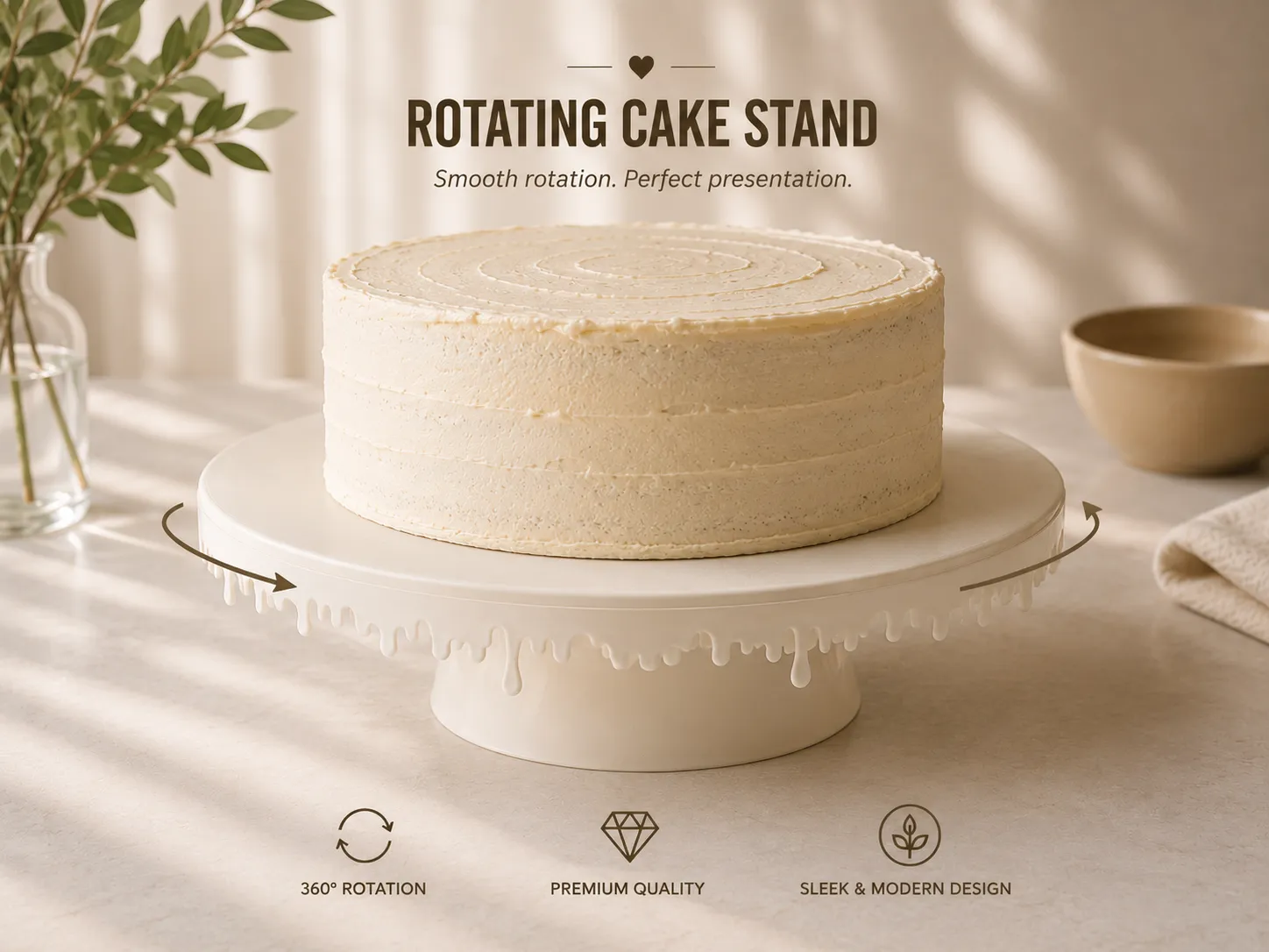 Rotating Cake Stand v2