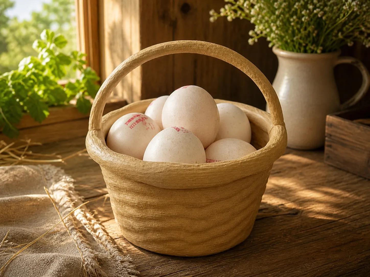 Egg Basket Holder