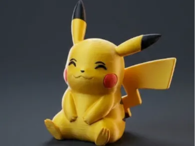 Cute Sitting Pikachu - Adorable Pokémon AMS