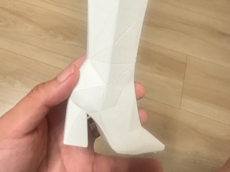 切片长筒靴