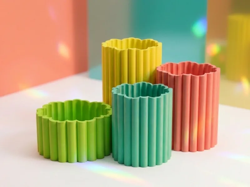 彩色多巴胺太阳花笔筒 