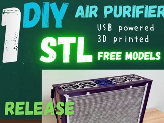 Air purifier V1 final release from  @JurArtDeco  