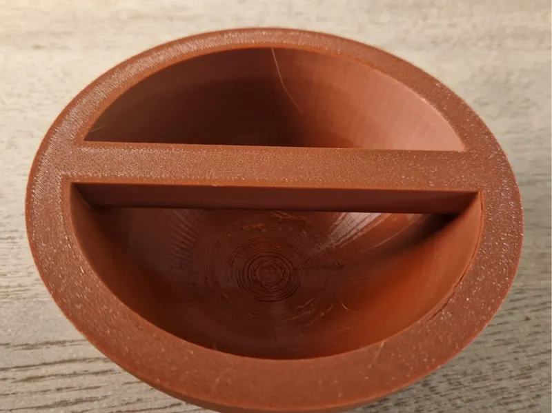 Halve bol 130 mm keramiek mal