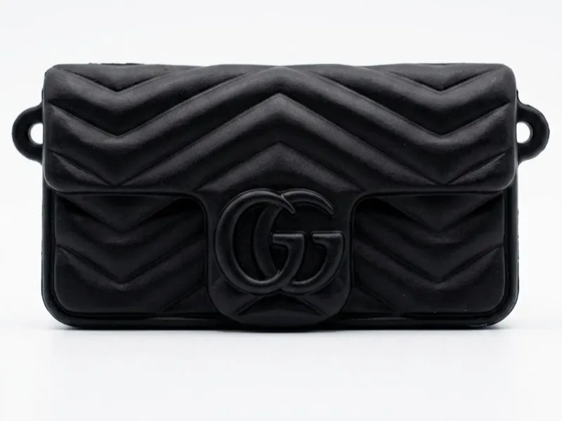 Keychain portachiavi mini bag GG