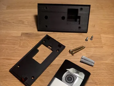All-new Ring Battery Doorbell 45° Corner Wallmount