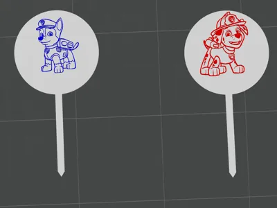 Paw Patrol decoration
