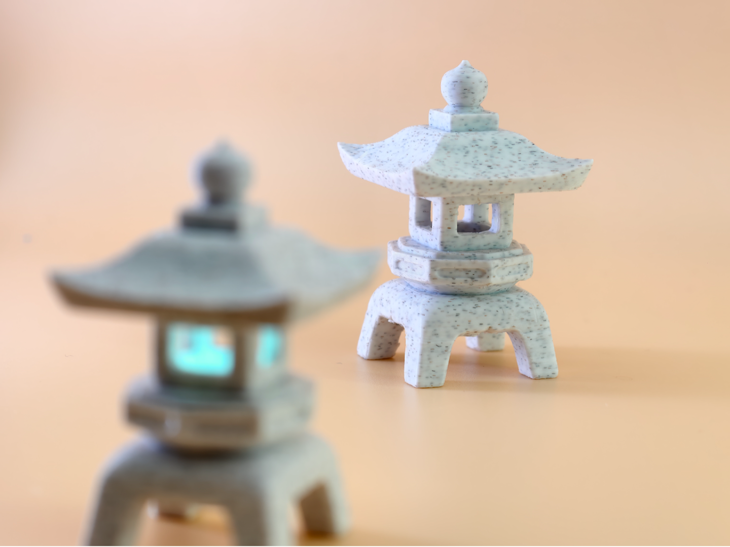 禅意石灯