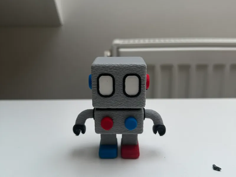 Fuzzy Little Robot - 5 Color MMU & Single Color