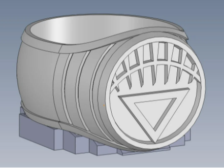 white lantern ring from Chris_Wentworth on thingi
