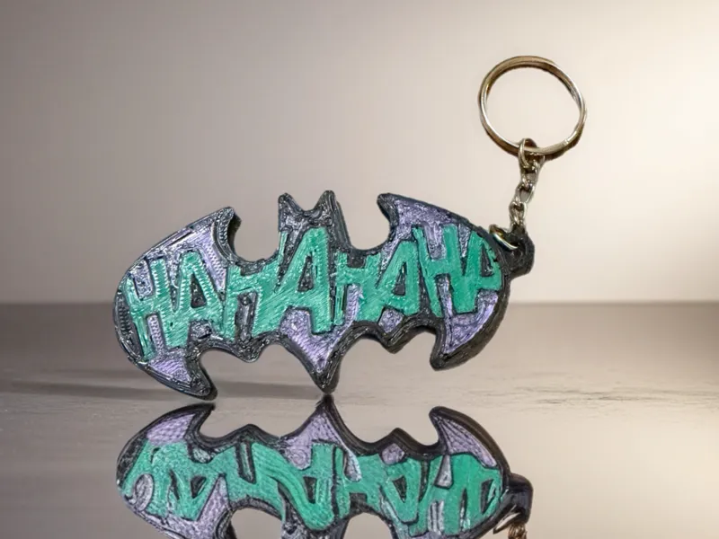 Hahaha Joker Keychain
