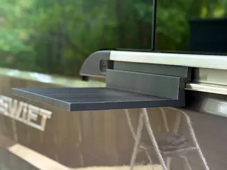 Promaster camper van exterior shelf
