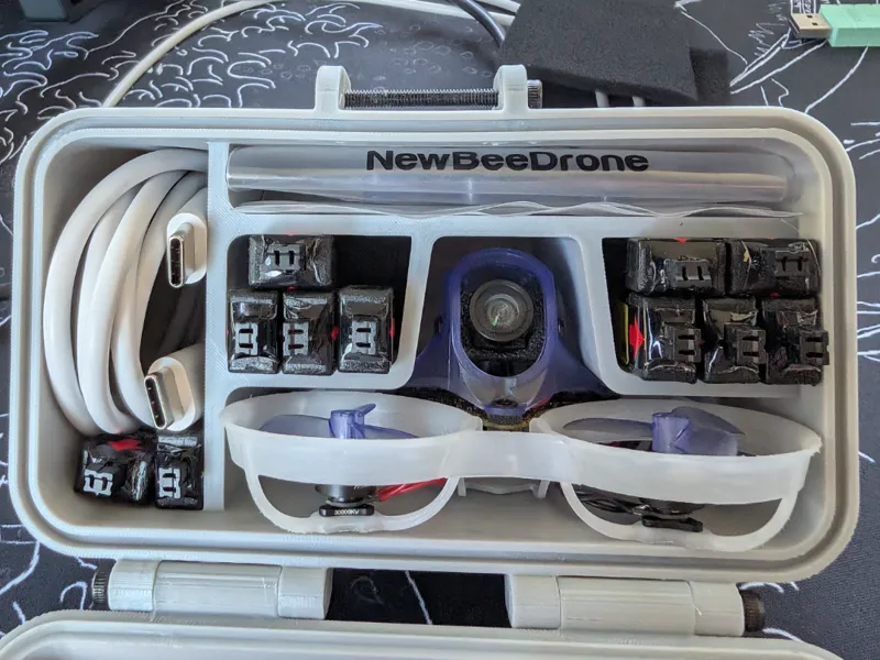 Tinywhoop Case + WhoopStor 3 (Hummingbird V4)