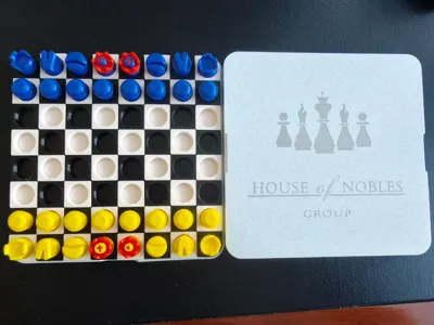 Portable Chess (size 160x160x30, kids' favorite)