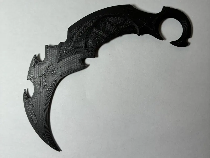 (Valorant Prop) Reaver Karambit Knife