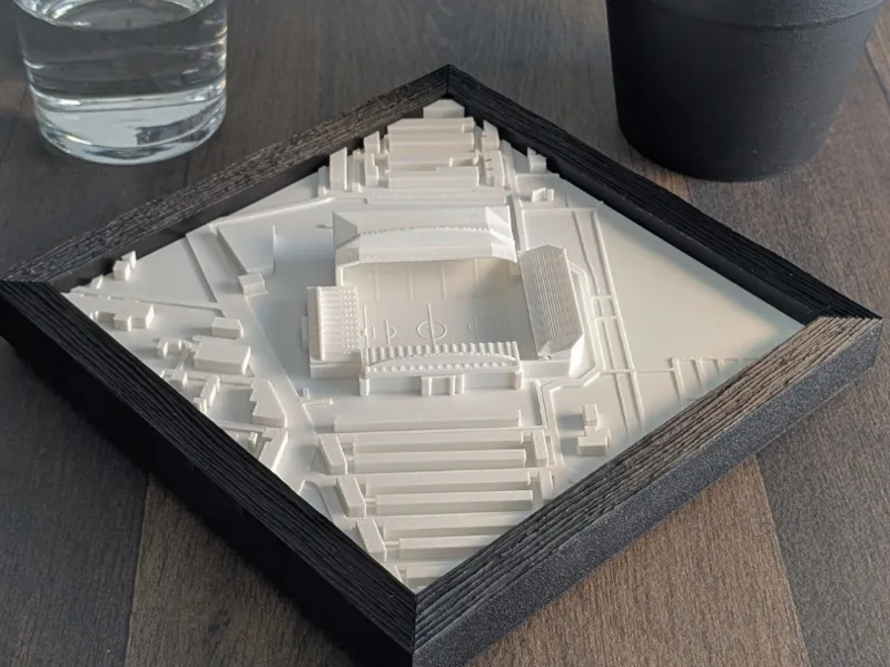 Anfield Stadium 3D Frame | Liverpool FC Wall Art 